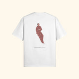 Portraits de Famille The Tee Discomfort Off White Heavy Cotton Back
