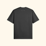 Portraits de Famille The Tee Logo Archive Midnight Black Heavy Cotton Back