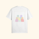 Portraits de Famille The Tee Logo Off White Heavy Cotton Back