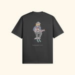 Portraits de Famille The Tee Lost Midnight Black Heavy Cotton Back