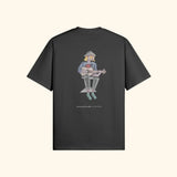 Portraits de Famille The Tee Lost Midnight Black Heavy Cotton Back