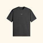Portraits de Famille The Tee Lost Midnight Black Heavy Cotton Front