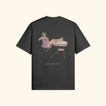 Portraits de Famille The Tee Orchard Midnight Black Heavy Cotton Back