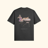 Portraits de Famille The Tee Orchard Midnight Black Heavy Cotton Back