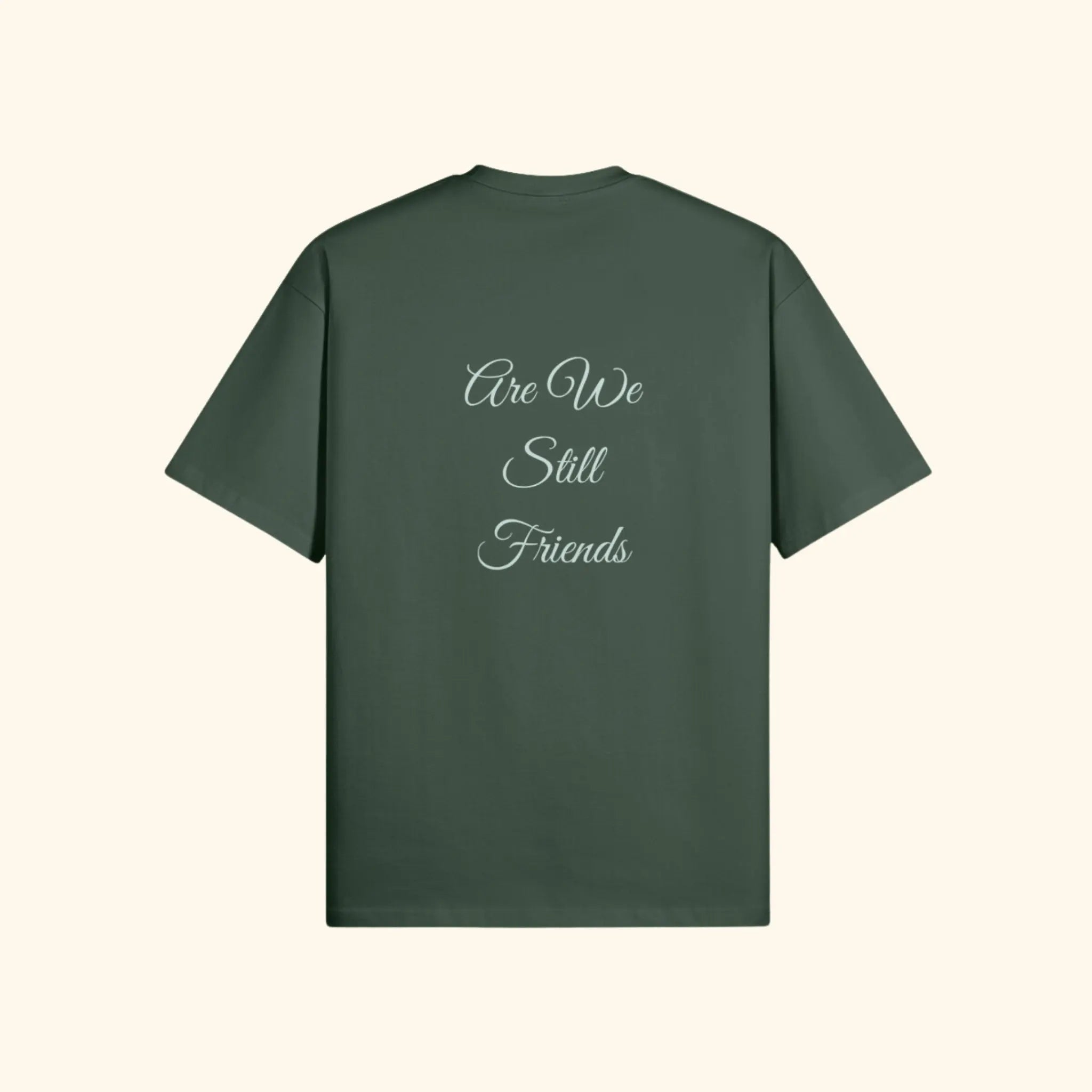 Portraits de Famille The Tee Vibes Forest Green Heavy Cotton Back