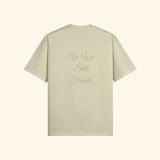 Portraits de Famille The Tee Vibes Lemongrass Heavy Cotton Back