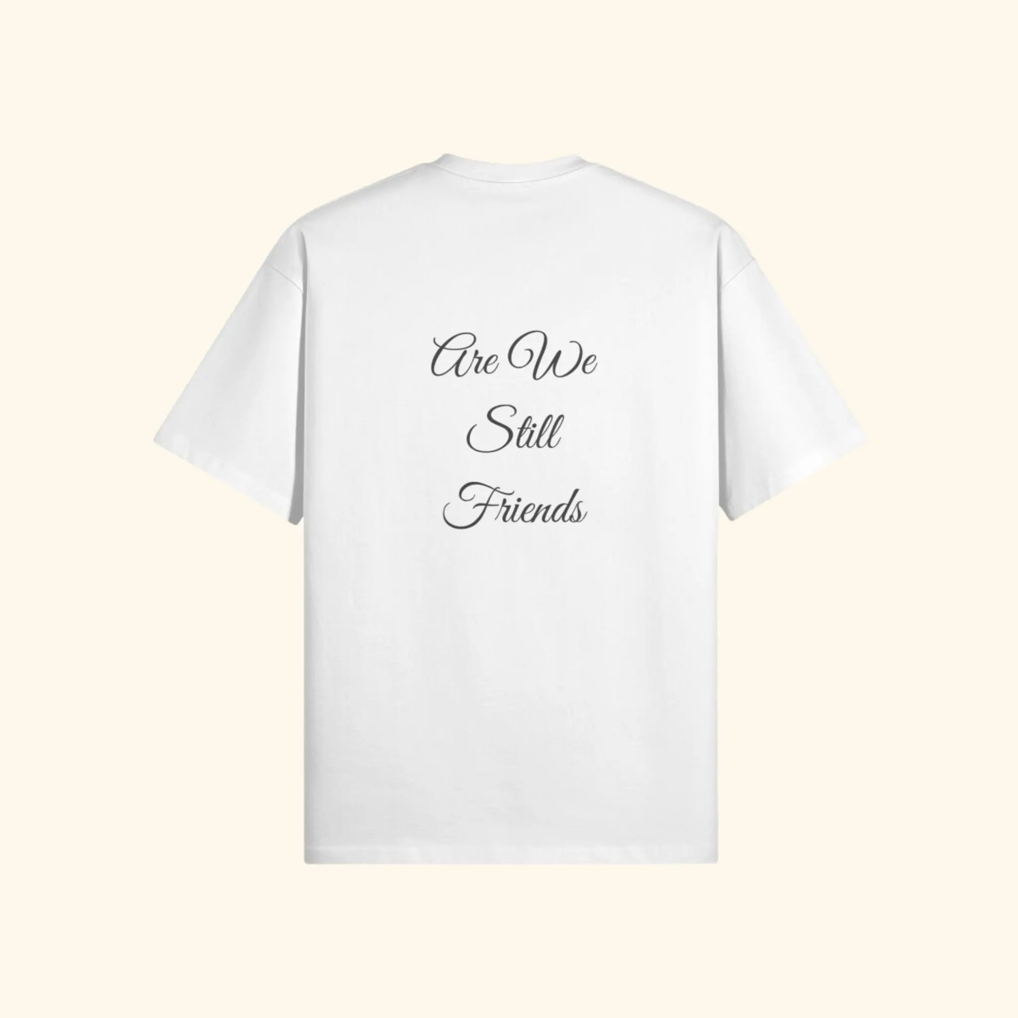 Portraits de Famille The Tee Vibes Off White Heavy Cotton Back