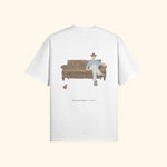 Portraits de Famille The Tee Waiting Room Off White Heavy Cotton Back